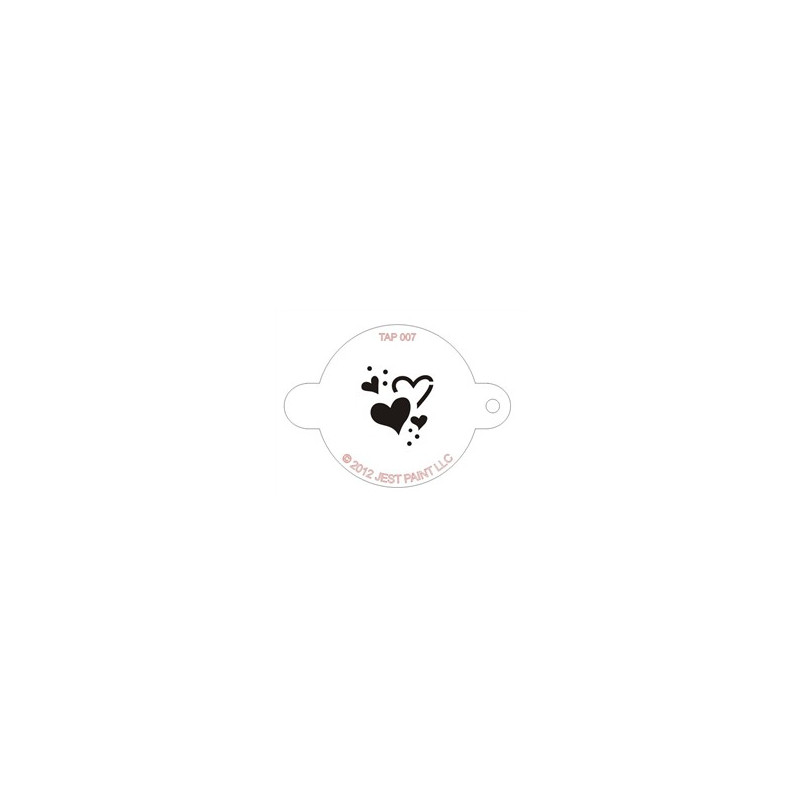TAP Stencil Hearts 007