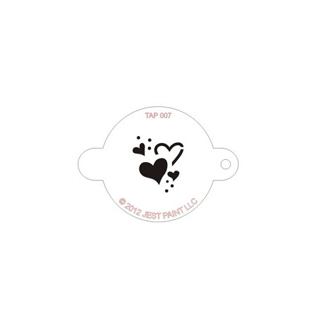 TAP Stencil Hearts 007