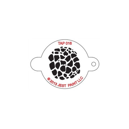 TAP Stencil Organic Scales 016