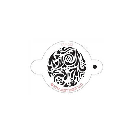 TAP Stencil Swirly 022