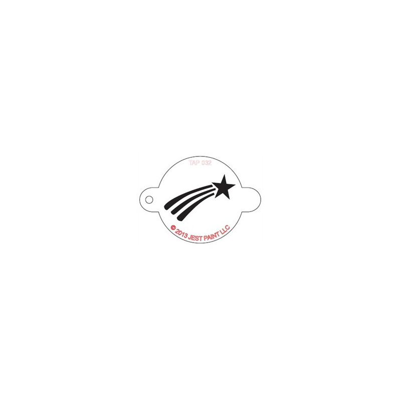 TAP Stencil Shooting Star 032