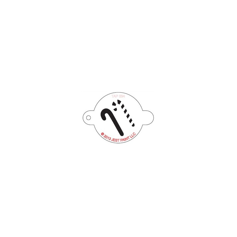 TAP Stencil Candy Cane 034