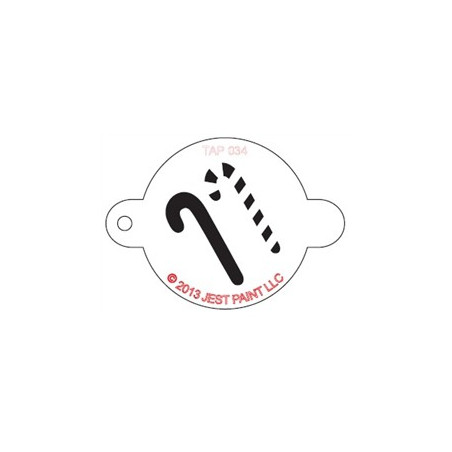 TAP Stencil Candy Cane 034