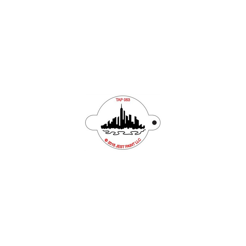 TAP Stencil City Scape 053
