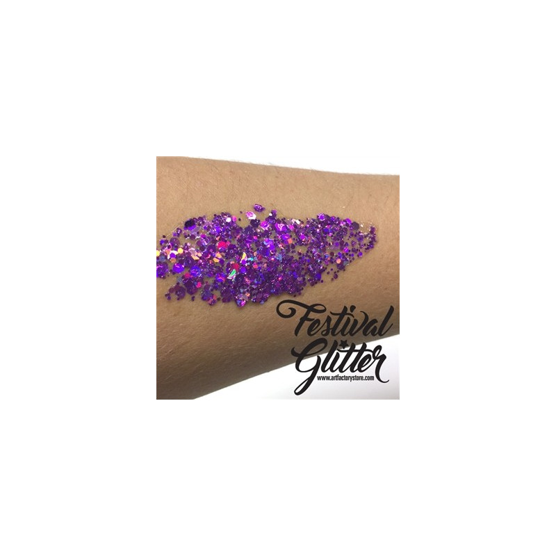 Festival Glitter - Fierce Purple