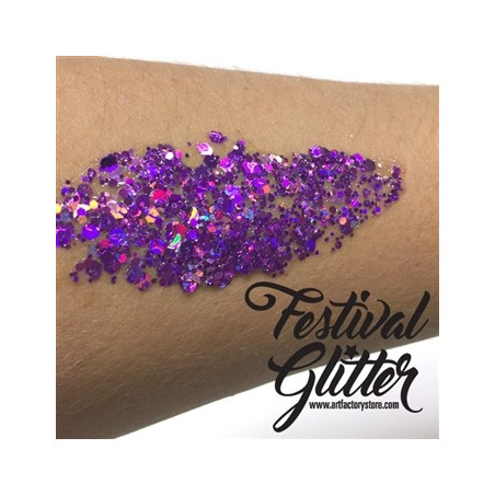 Festival Glitter - Fierce Purple