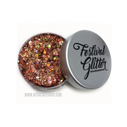 Festival Glitter - Pumpkin Spice Orange