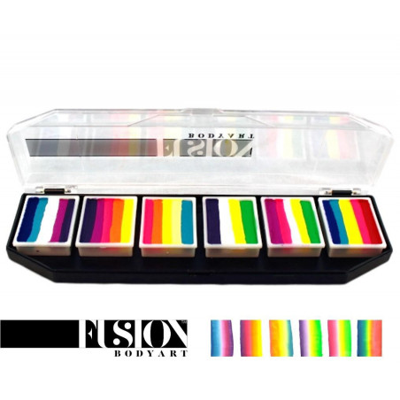 Fusion Leannes Splitcake Palette - Tropical
