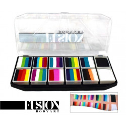 Fusion Splitcake Palette - Rainbow Explosion