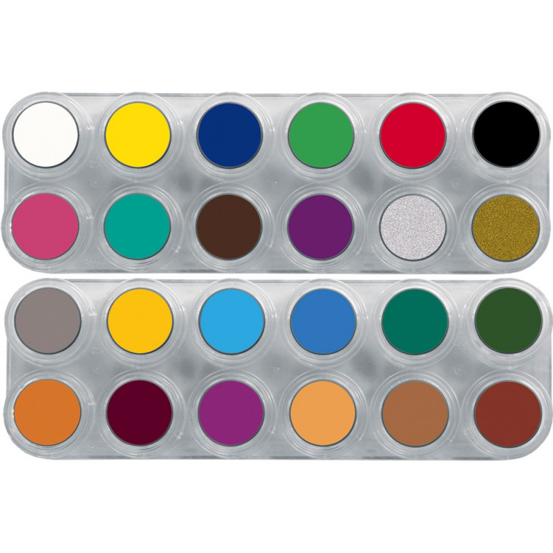 Grimas Water Make-up Palet 24 