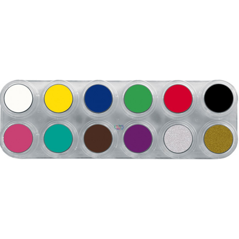 Grimas Water Make-up Palet 12A