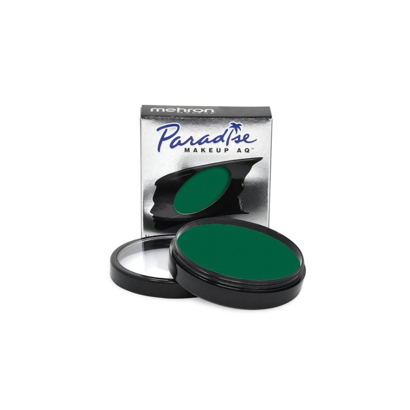 Mehron Paradise Schminke | Weiche Wasserschminke | Mehron Paradise - Dark Green