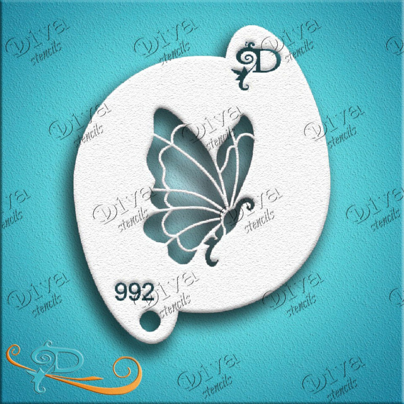 Valentine  - Diva Designs Schminksjabloon