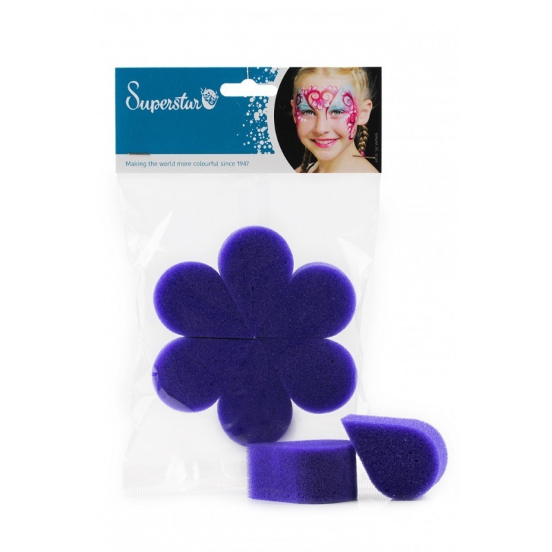 Butterfly Schmink Sponsjes Set 6 stuks