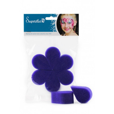 Butterfly Schmink Sponsjes Set 6 stuks