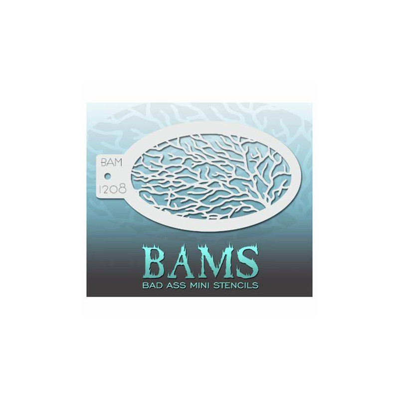 Schmink & Facepaint | Schmink sjabloon | BAM1208 | Mystic Texture