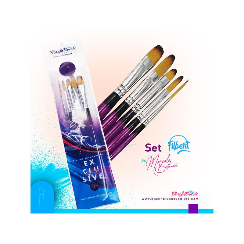 Blazin Brushes by Marcela Bustamente | Schminkpenselen kopen