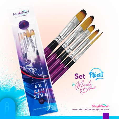 Blazin Brushes by Marcela Bustamente | Schminkpenselen kopen
