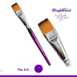Flat Brush 3/4  - Blazin Brushes