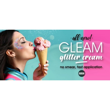 Vivid GLEAM | Face- & Bodyart Glitters| Festivalglitter | Glittercreme