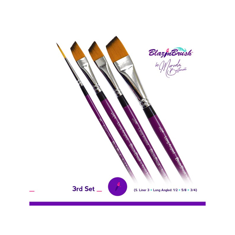 Blazin Brushes by Marcela Bustamente | Schminkpenselen kopen