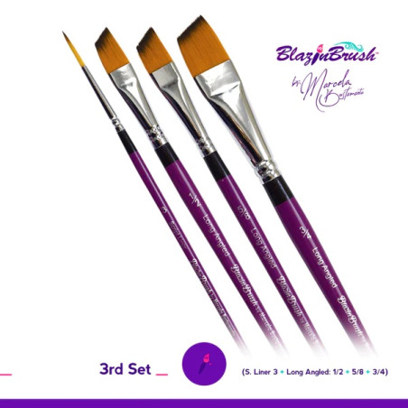 Blazin Brushes by Marcela Bustamente | Schminkpenselen kopen
