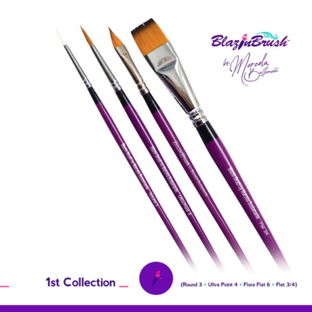 Blazin Brushes - First Collection set 4st