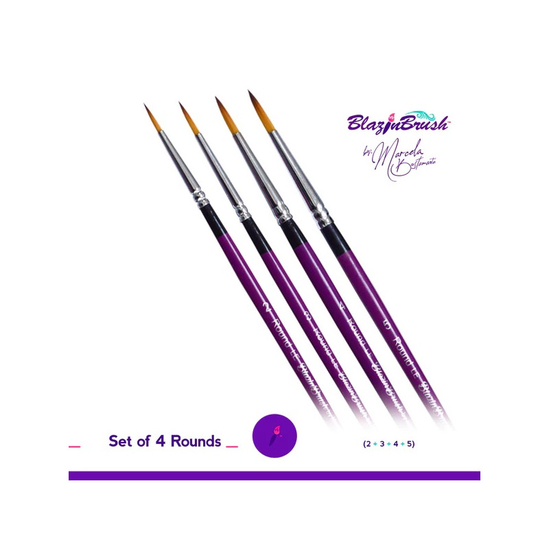 Blazin Brushes by Marcela Bustamente | Schminkpenselen kopen