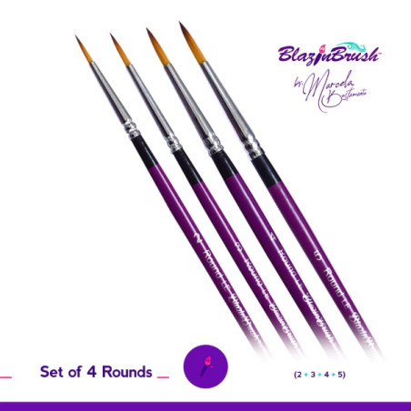 Blazin Brushes by Marcela Bustamente | Schminkpenselen kopen