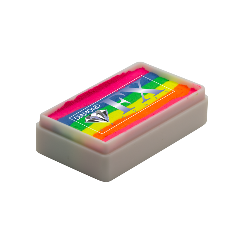 Schmink | Rainbowcake & One-Stroke | Diamond FX Splitcake | Splash