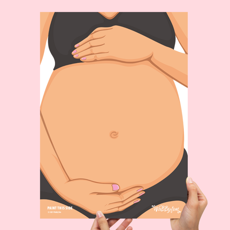 Oefenbord | Practise Board | schmink | Bellypaint | Wabbyfun