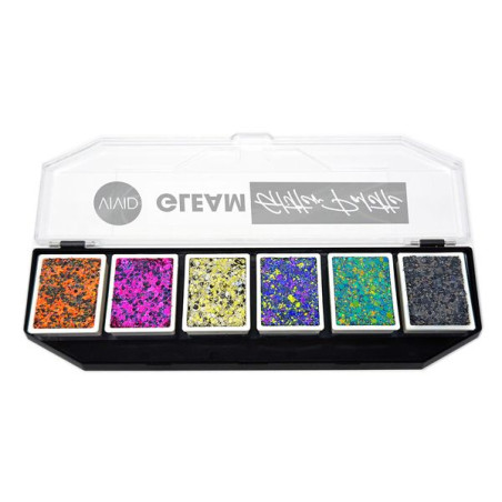 Vivid GLEAM Glitter Cream Palette - Nocturnal