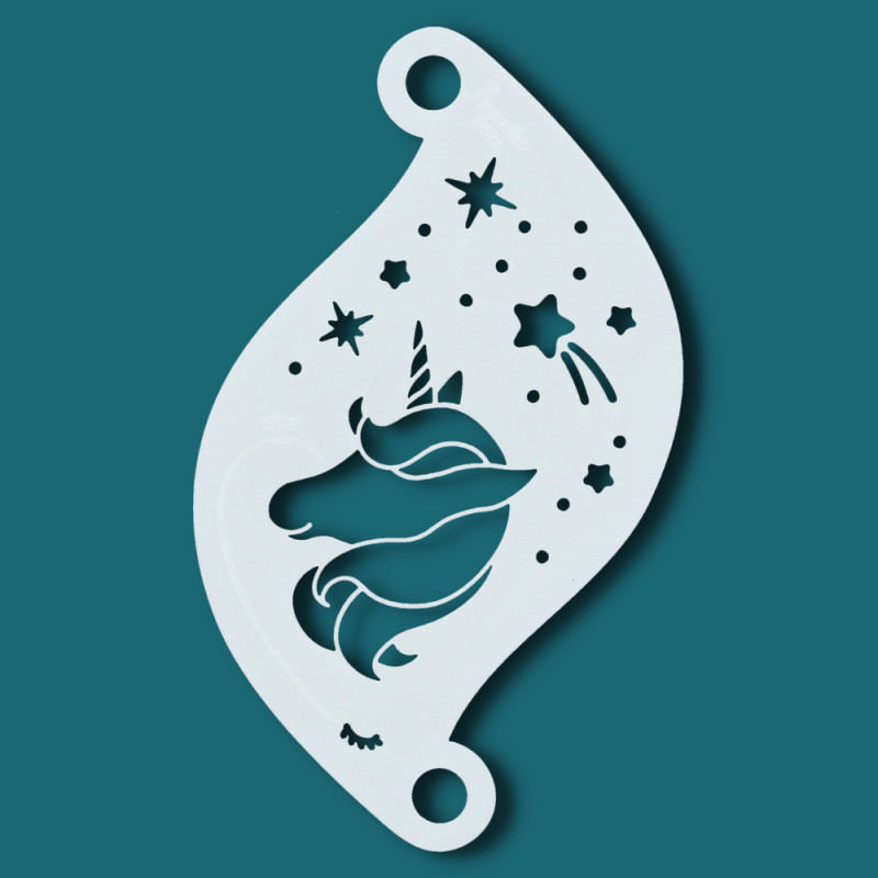 Superstar Schminksjabloon - Starlight Unicorn