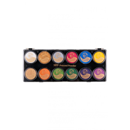 PXP Pressed Powders Palette - 12x5gr.