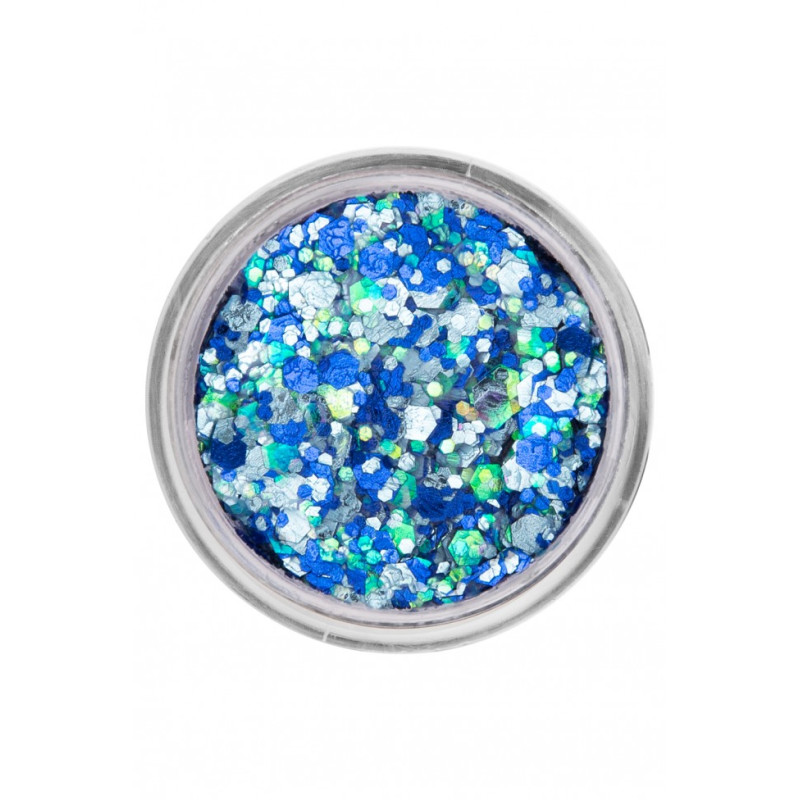 PartyXplosion | Face- & Bodyart Glitters Creme| Festivalglitter | Water Rimpels