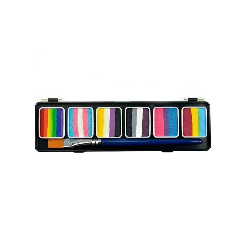 Splitcake Schmink Palette | Diamond FX | One Stroke Schmink | Schminkset
