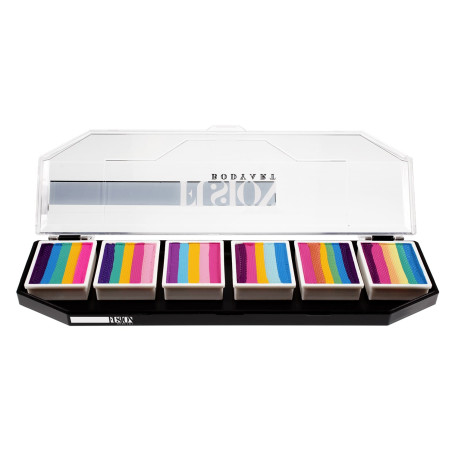Fusion Face Painting Palette – Lodie Up Rainbow Ponies Palette | Schmink | Splitcakes