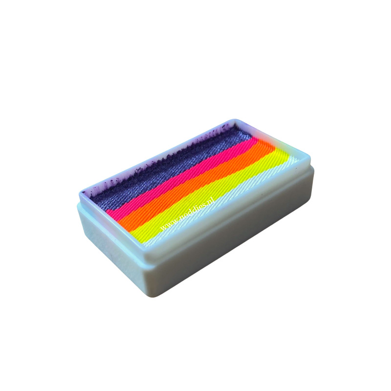 Schmink | Rainbowcake & One-Stroke | Diamond FX Splitcake | Fabulously Fierce 92