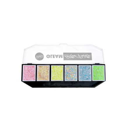 Vivid GLEAM | Face- & Bodyart Glitters| Festivalglitter | Glittercremepalet