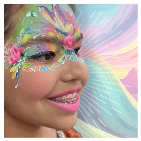 Vivid GLEAM | Face- & Bodyart Glitters| Festivalglitter | Glittercremepalet