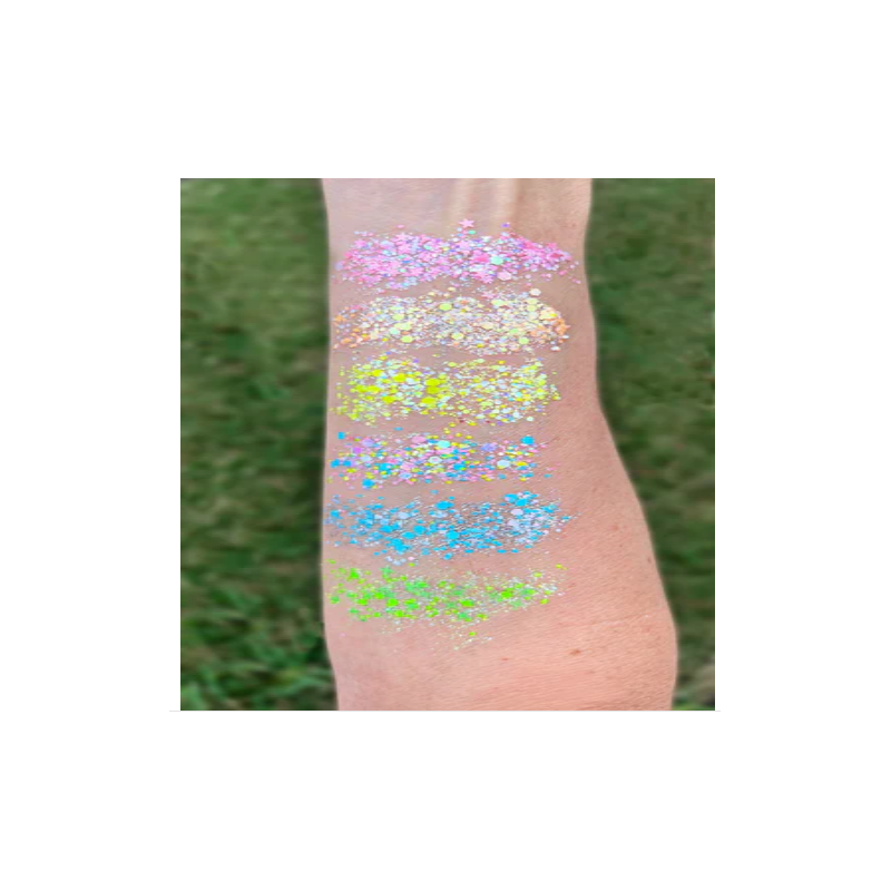 Vivid GLEAM | Face- & Bodyart Glitters| Festivalglitter | Glittercremepalet