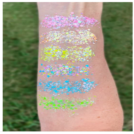 Vivid GLEAM | Face- & Bodyart Glitters| Festivalglitter | Glittercremepalet