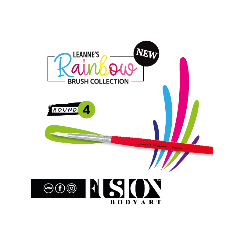 Leannes Collection Brushes – Professionele Penselen voor Facepaint