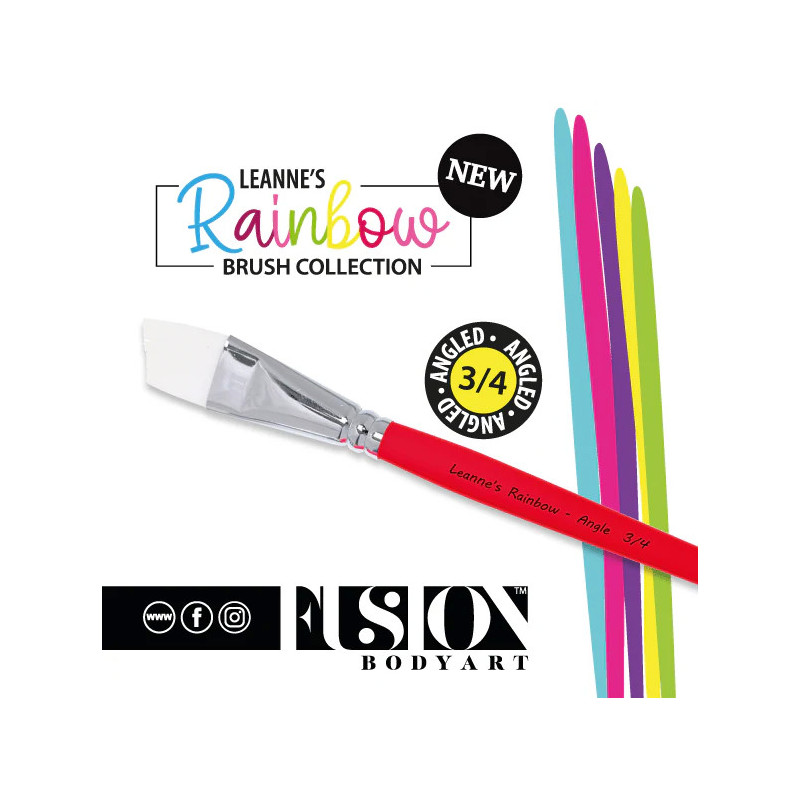 Leannes Collection Brushes – Professionele Penselen voor Facepaint