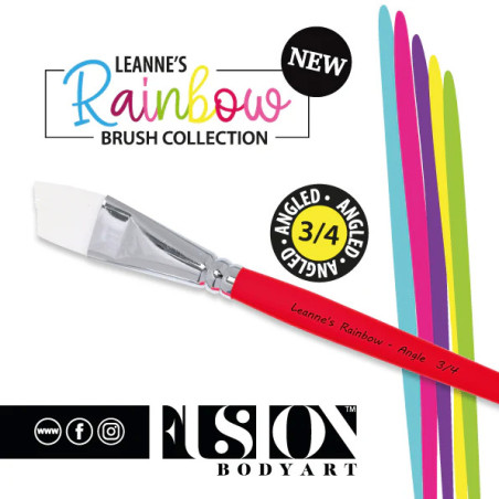 Leannes Collection Brushes – Professionele Penselen voor Facepaint