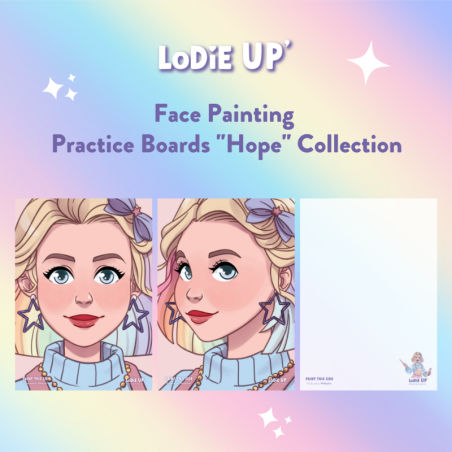 Oefenbord | Practise Board LODIE UP’| schmink | Wabbyfun