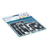 Superstar Glittertattoo Set WINTER | 12 ijsachtige sjablonen