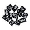 Superstar Glittertattoo Set WINTER | 12 ijsachtige sjablonen
