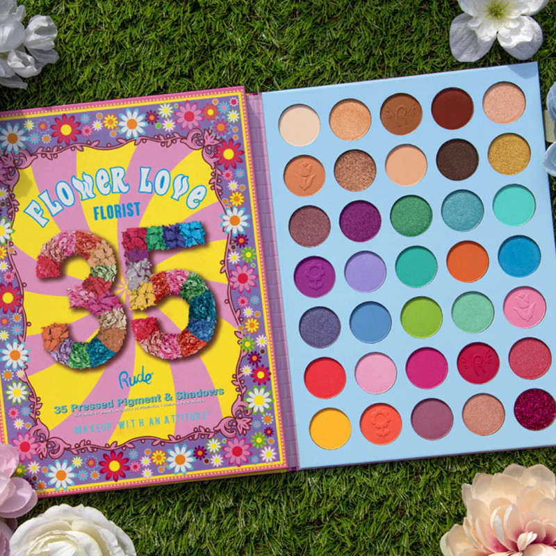 Rude Cosmetics Rude Flower 35 Pressed Powders – Florist