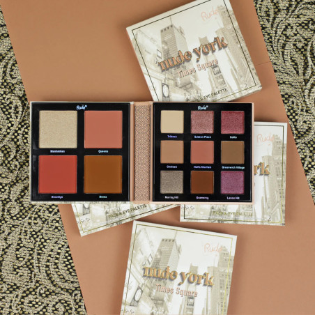 Rude Cosmetics Nude York Palette – Oog & Gezicht in Eén